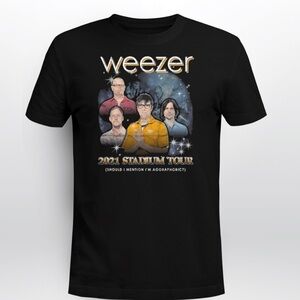 Weezer 2021 Stadium Tour Graphic T-Shirt